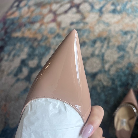 Ballet Pink closed toed Jimmy Choos - Picture 12 of 13